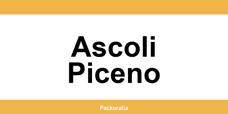 Numero di telefono del centro UPS a Ascoli Piceno