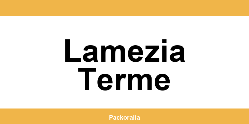 Numero di telefono del centro UPS a Lamezia Terme
