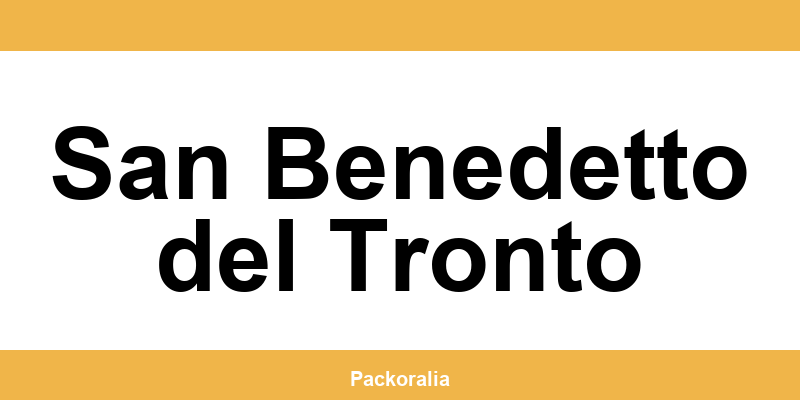 Numero di telefono del centro UPS a San Benedetto del Tronto