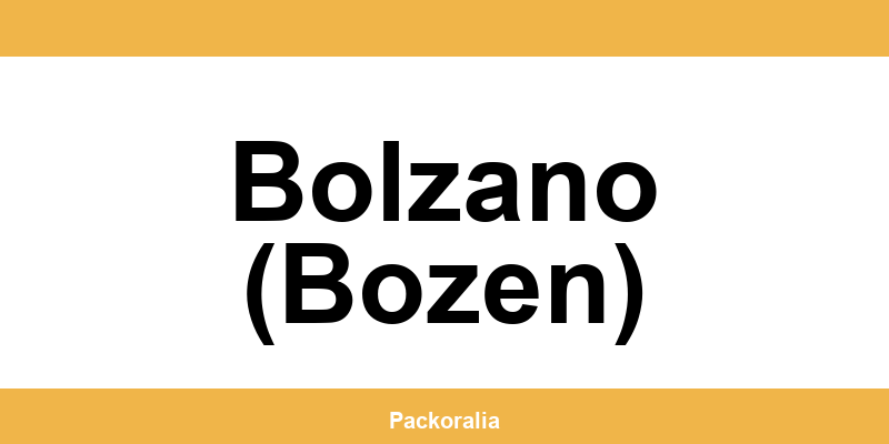 Numero di telefono del centro UPS a Bolzano (Bozen)